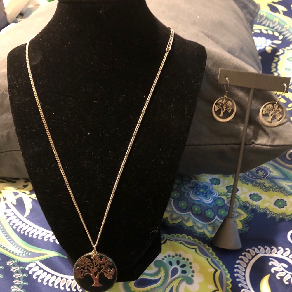Tree of Life jewelry set. Handcrafted.